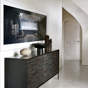 Grooves 4 Door Sideboard
