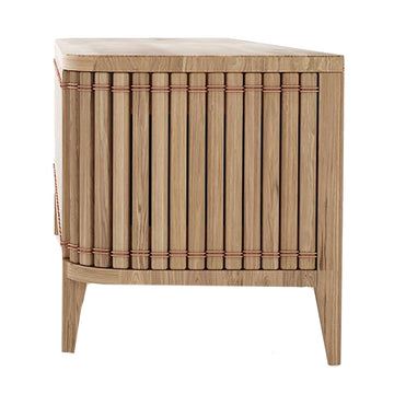 Koppar Media Cabinet with 3 Doors