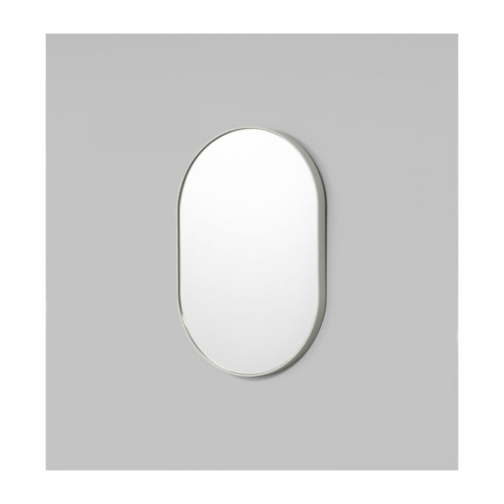 Bjorn Oval Mirror (Dove)