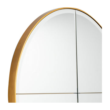 Parlour Round Mirror (Brass)