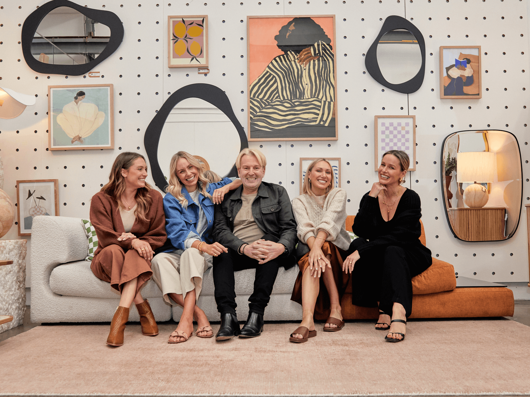 We loved hosting Feather & Noise in our Melbourne showroom for their Winter II photoshoot! They showcased their collection among our staple furniture and homewares pieces. 