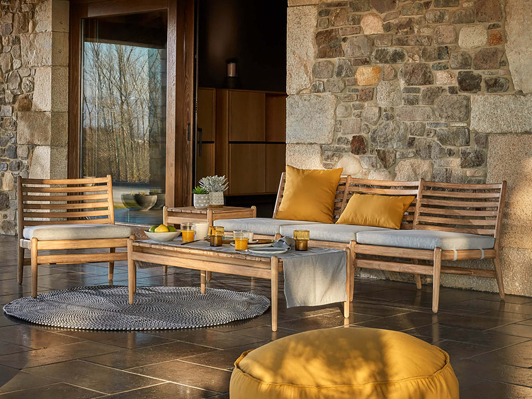 Enjoy your alfresco spaces and soak in the sun in style with the new and inviting selection of outdoor furniture by Laforma, including outdoor seating, tables, dining chairs, and lounge chairs.