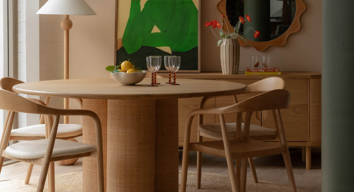 Magnolia Dining Table (Oak, 150cm) – Life Interiors