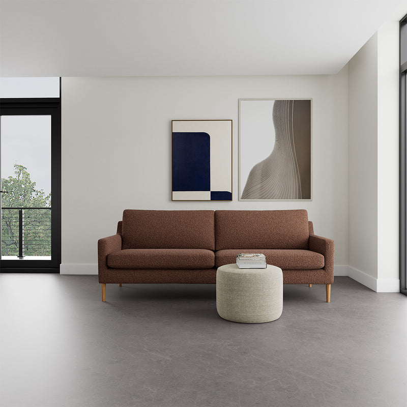 Pebble Rust Boucle / Oak