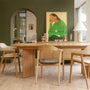 Rhythm Extendable Dining Table - Oak / 220-270cm
