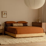 Kami Timber Platform King Bed Frame