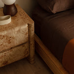 Kami Timber Platform Queen Bed Frame