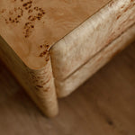 Valentina Burlwood Bedside Table