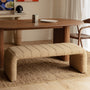 Blake Bench - Camel Textured Weave