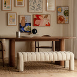 Camille Fabric Bench