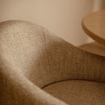 Cream Textured Weave