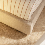 Cream Textured Weave