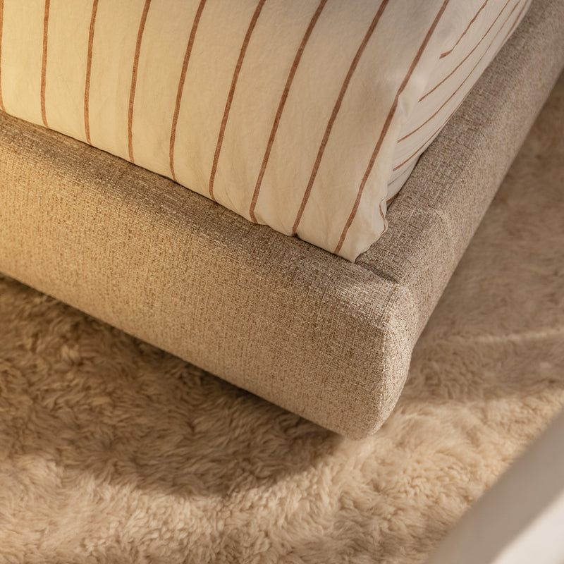 Cream Textured Weave