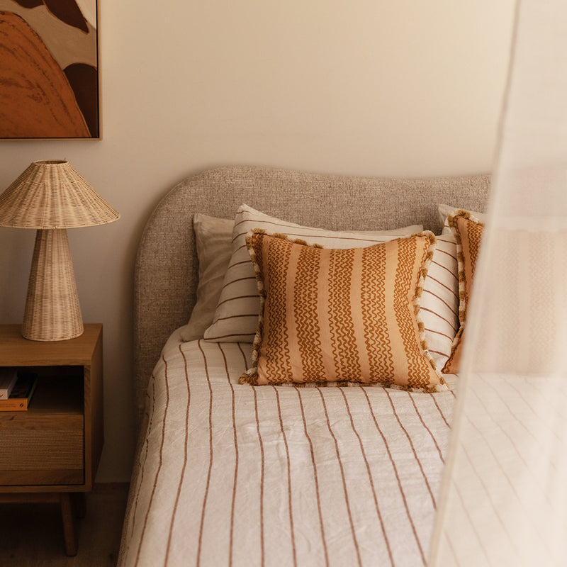 Cream Textured Weave