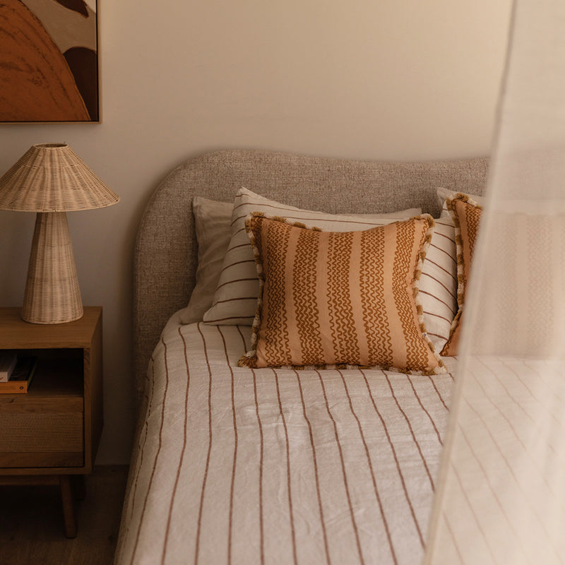 Cream Textured Weave