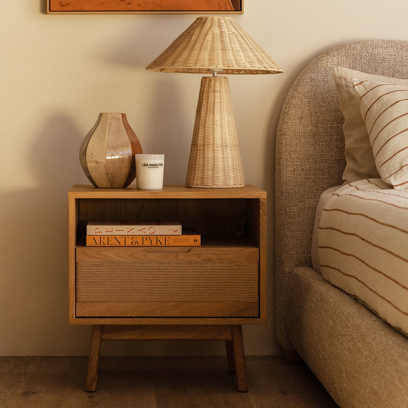 Arigato Timber Bedside Table