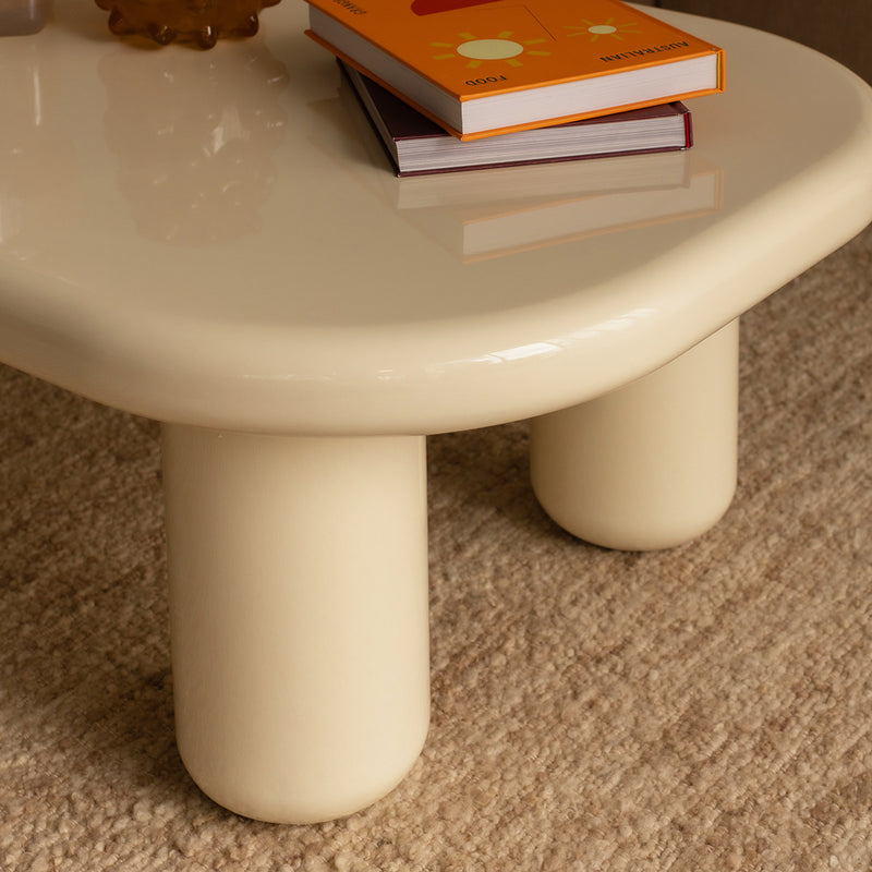 Hugo Coffee Table (Ivory)