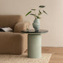 Palermo Marble Side Table - Azure / Verde Marble