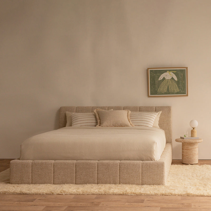 Cream Textured Weave