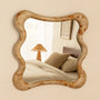 Hubert Wall Mirror - Burlwood