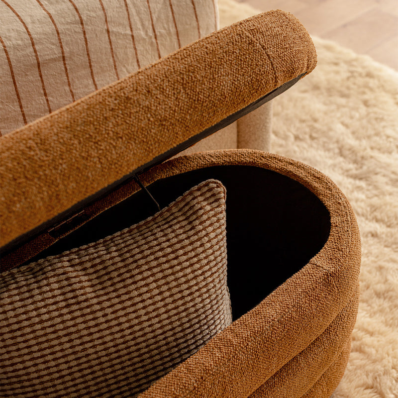 Caramel Textured Weave