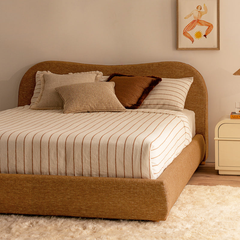 Caramel Textured Weave