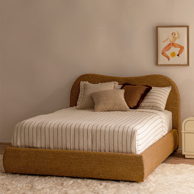 Caramel Textured Weave