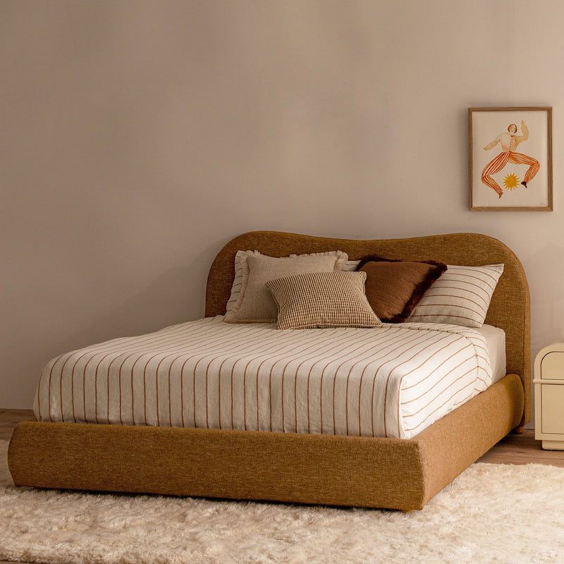 Caramel Textured Weave