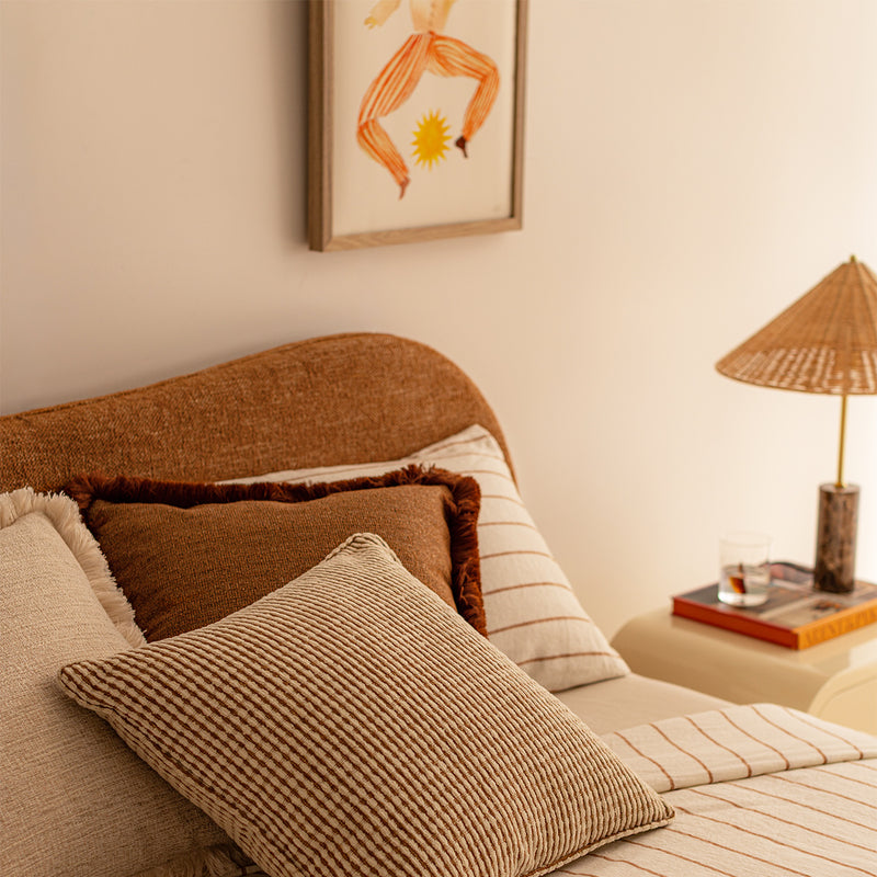 Caramel Textured Weave