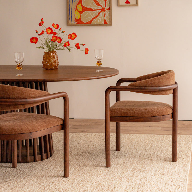 Walnut Textured Weave / Walnut