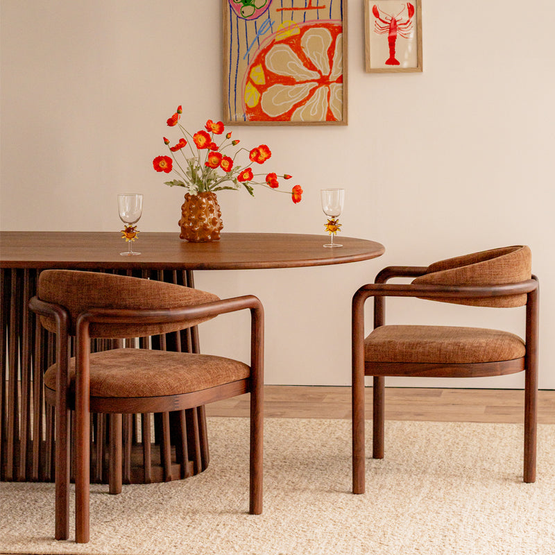 Walnut Textured Weave / Walnut