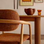 Caramel Textured Weave / Ash