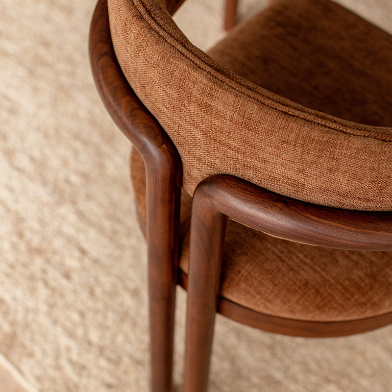 Walnut Textured Weave / Walnut