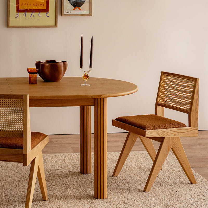 Caramel Textured Weave / Ash