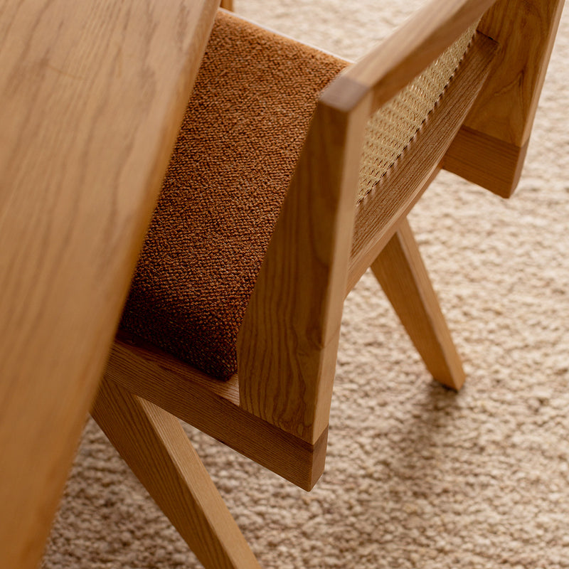 Caramel Textured Weave / Ash