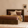 Dane Queen Bed - Olive Moss