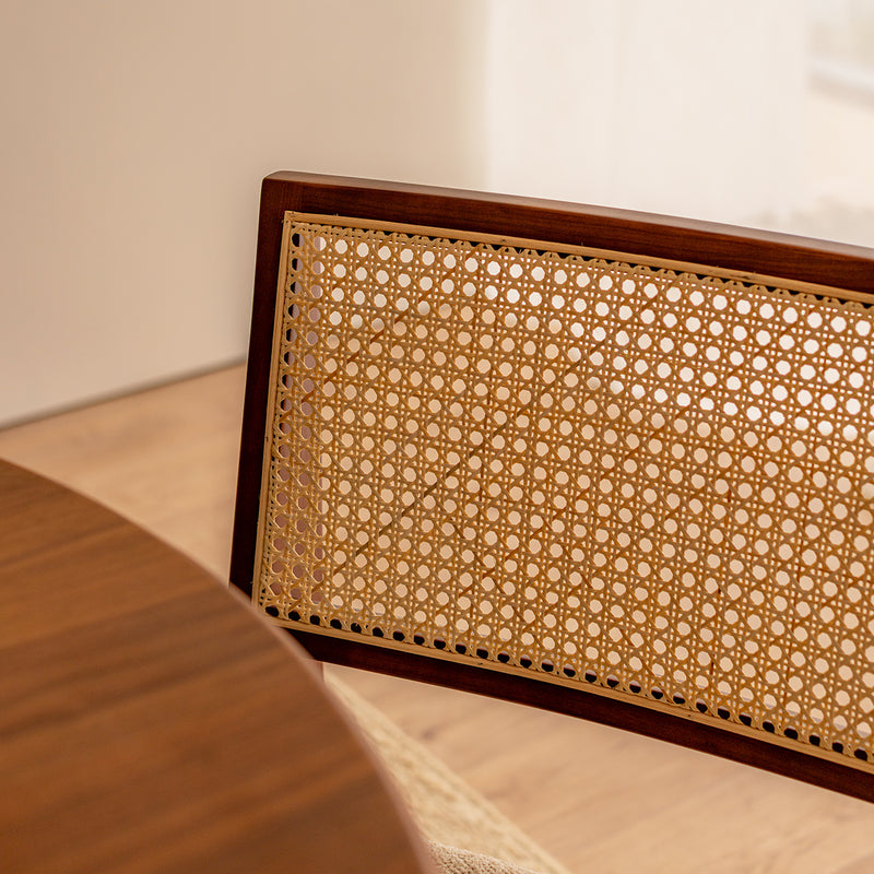 Sand Boucle / Walnut