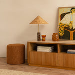 Travertine / Oak