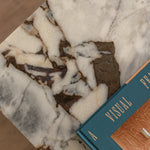 Ocean Storm Marble / Black Oak