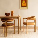 Walnut Textured Weave / Oak