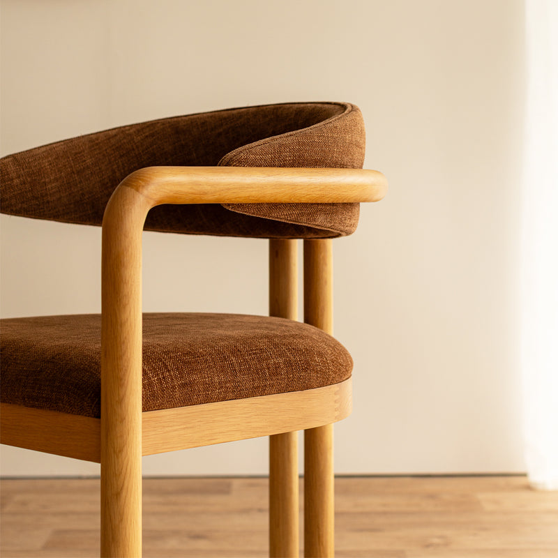 Walnut Textured Weave / Oak