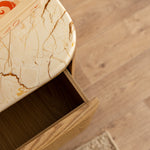Carmella Marble Bedside Table