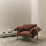 Cabarita Hazel / Brushed Steel Frame