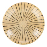 Sabi Stripe Decor Dish Large (Beige &amp; Black)