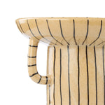 Sabi Stripe Decor Dish Large (Beige &amp; Black)