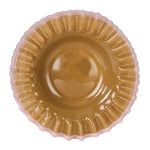 Sigrid Frill Dish Large ( Mustard, Pink)