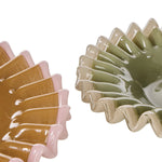 Sigrid Frill Dish Large ( Mustard, Pink)