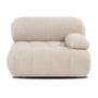 Bowie Boucle Right Arm Modular Piece - Sand