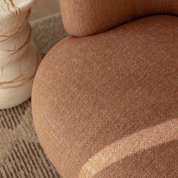 Sorrento Fabric Swivel Armchair – Life Interiors