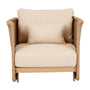 Delphi Catalina Sofa Chair - Natural / Natural Weave
